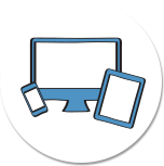 Responsive Front End Development Icon